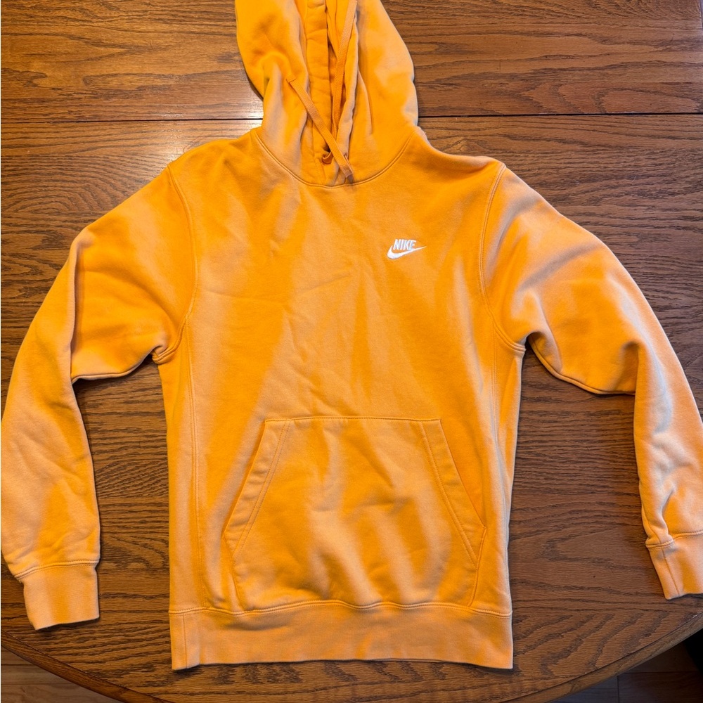Nike Men's Bright Orange Hoodie